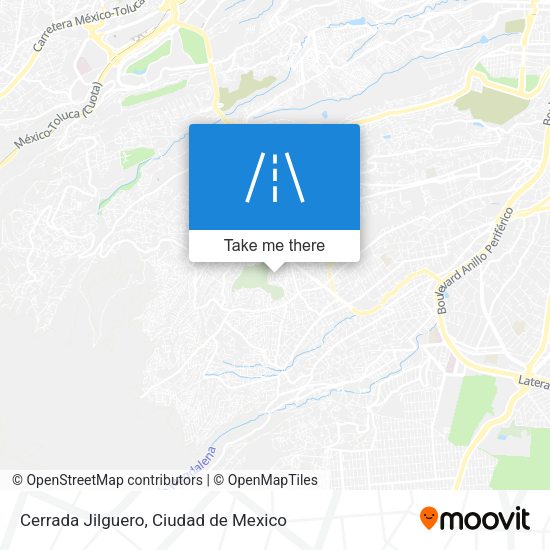 Mapa de Cerrada Jilguero