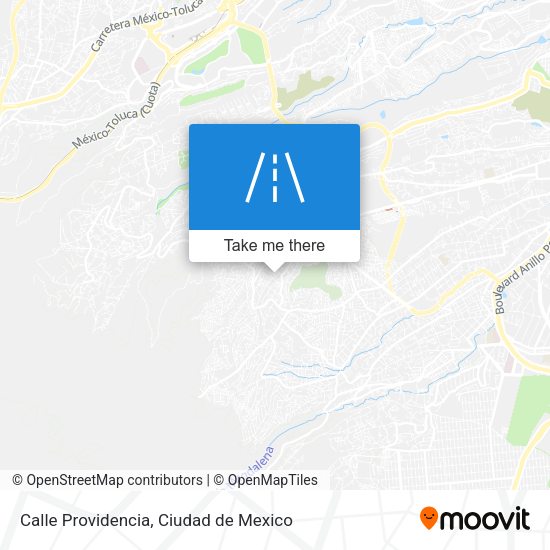 Calle Providencia map