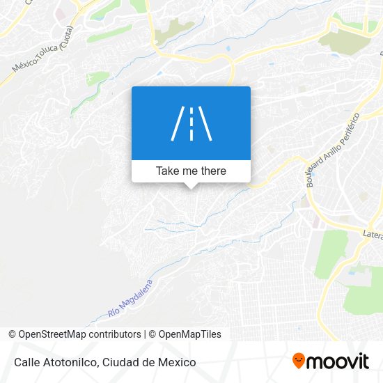 Calle Atotonilco map