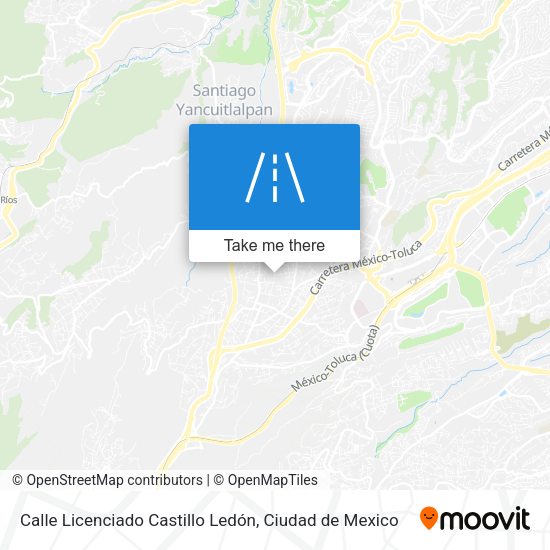Mapa de Calle Licenciado Castillo Ledón