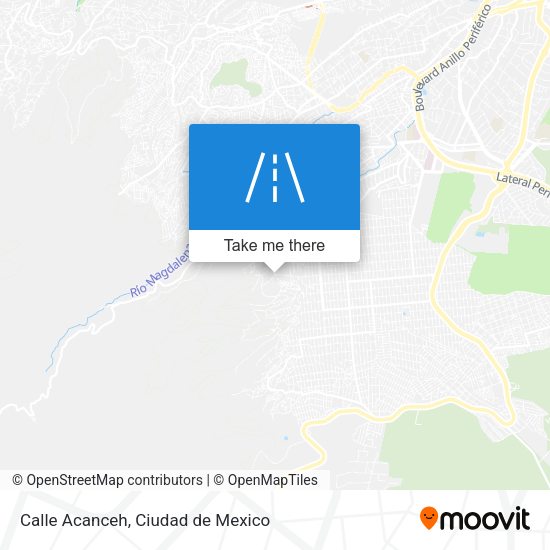 Calle Acanceh map