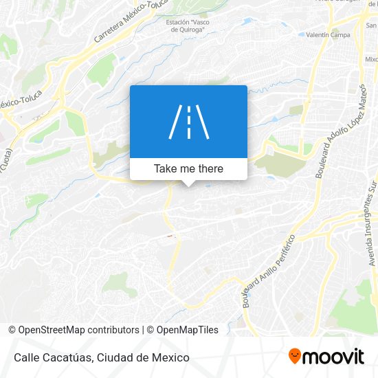 Calle Cacatúas map