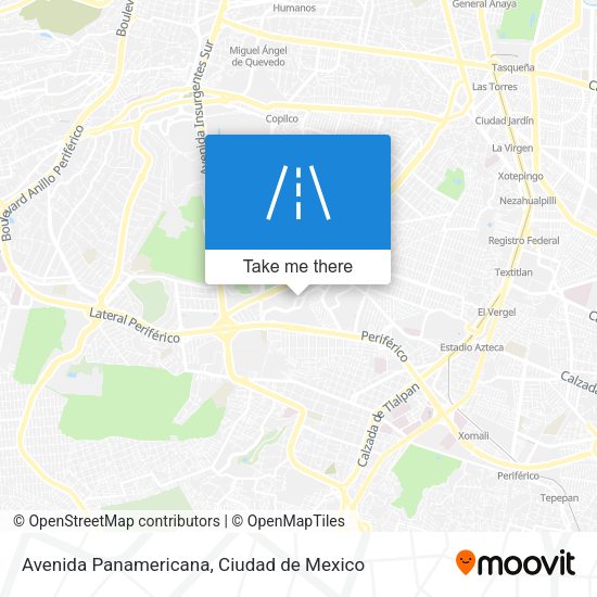 Avenida Panamericana map