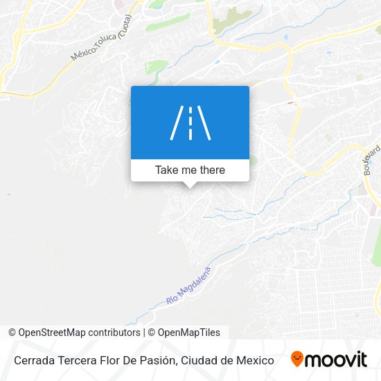 Cerrada Tercera Flor De Pasión map