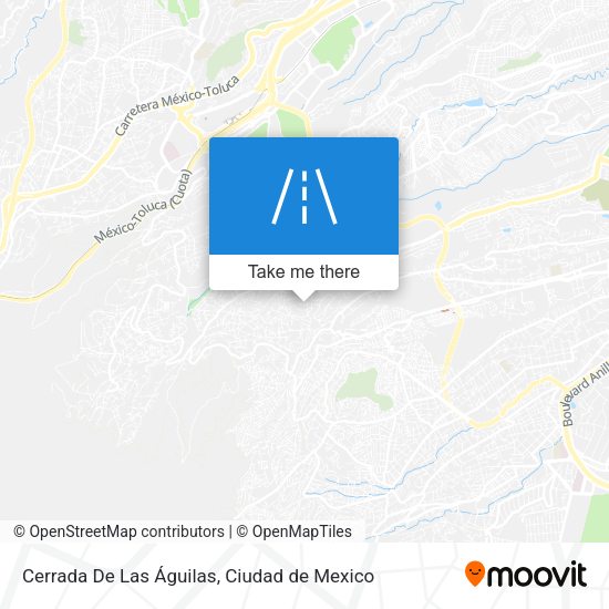 Mapa de Cerrada De Las Águilas