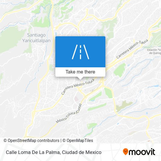 Mapa de Calle Loma De La Palma