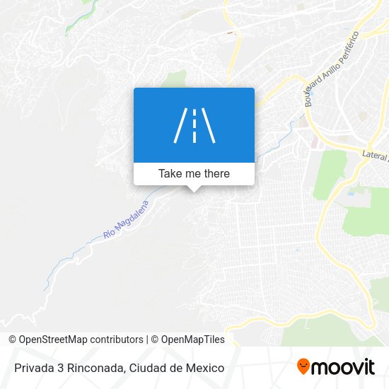 Privada 3 Rinconada map