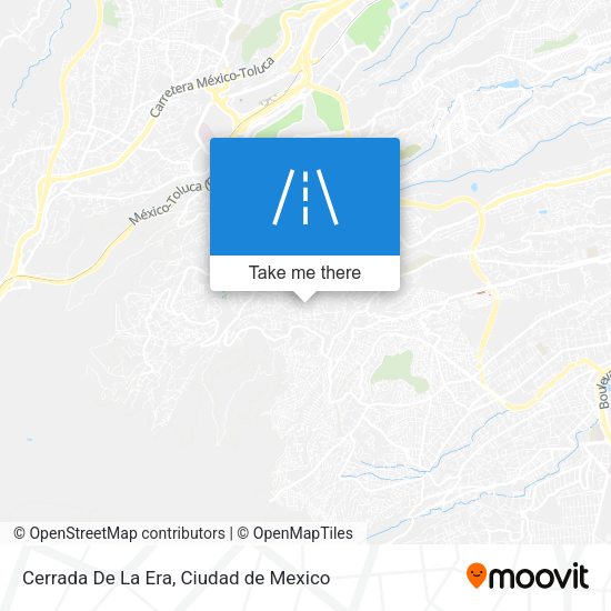 Cerrada De La Era map