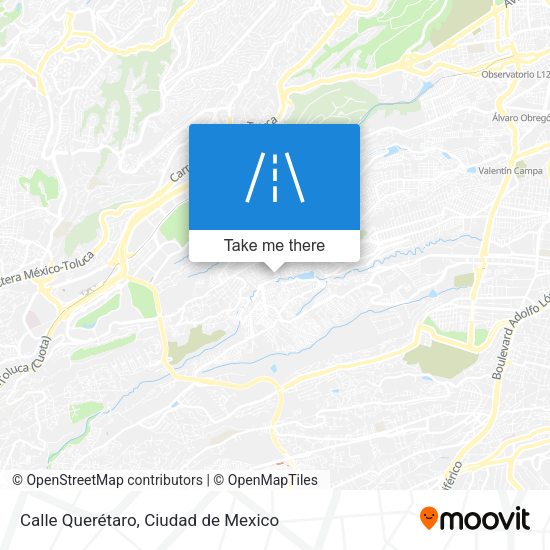Calle Querétaro map