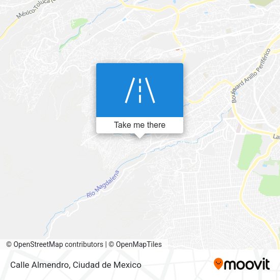 Mapa de Calle Almendro