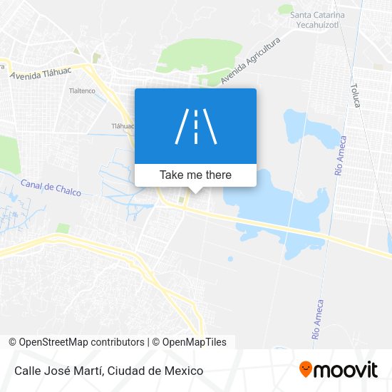 Calle José Martí map