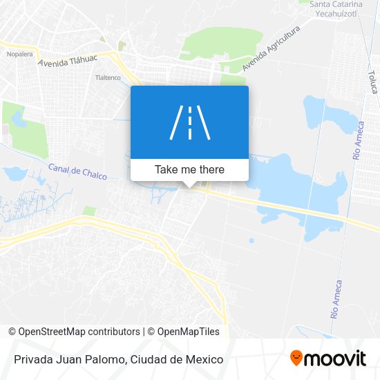 Privada Juan Palomo map