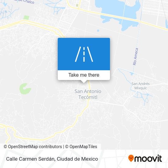 Calle Carmen Serdán map