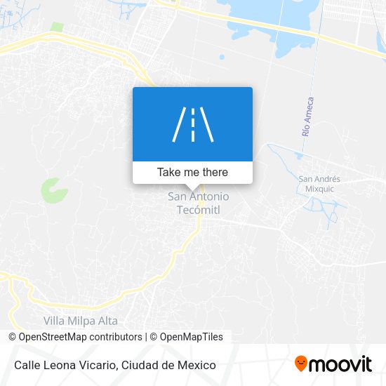 Calle Leona Vicario map