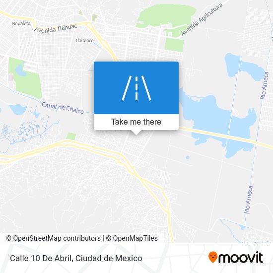 Calle 10 De Abril map