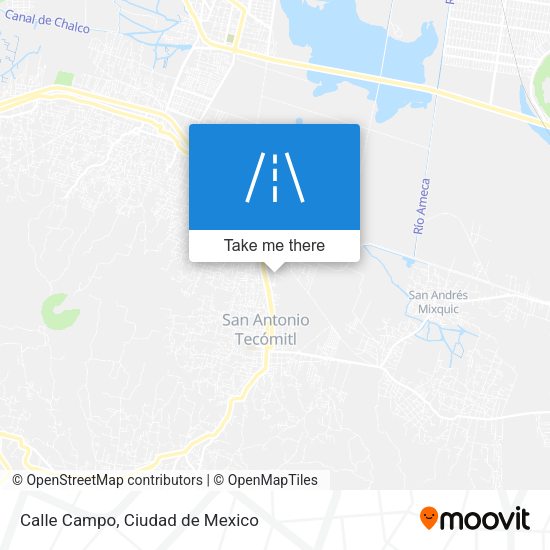 Calle Campo map