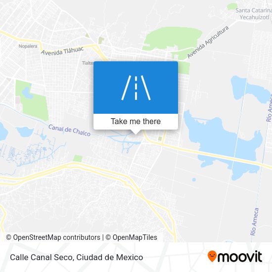 Calle Canal Seco map