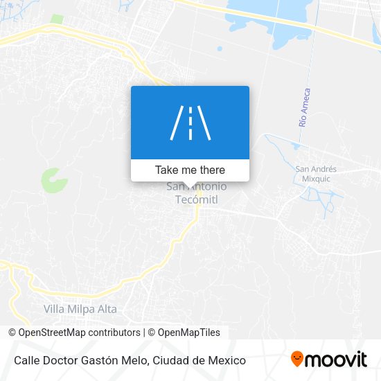 Calle Doctor Gastón Melo map