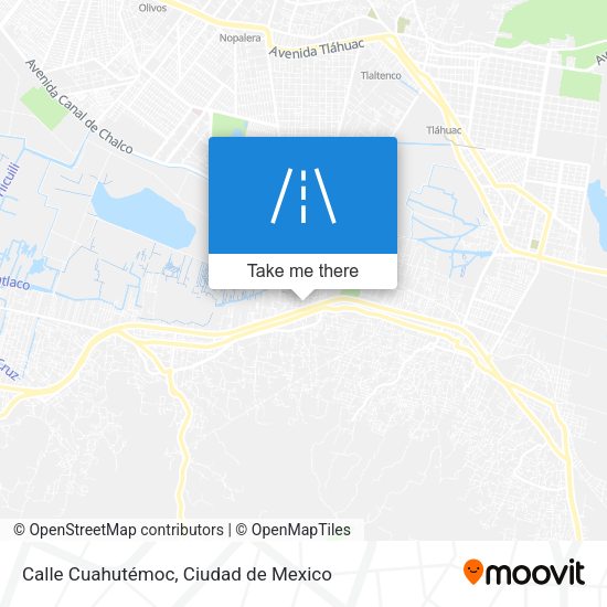 Mapa de Calle Cuahutémoc