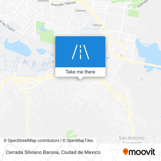 Cerrada Silviano Barona map