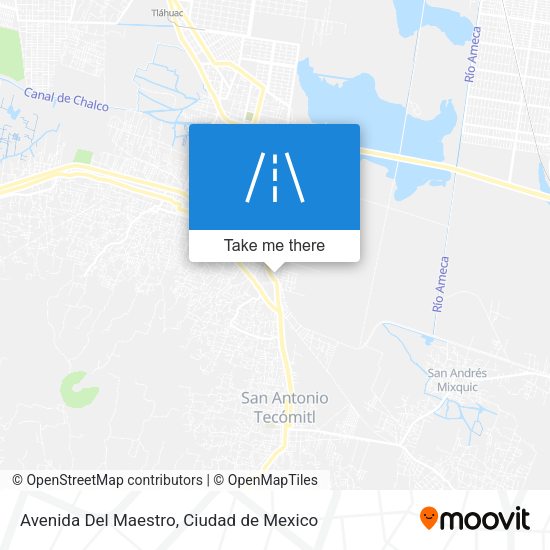 Avenida Del Maestro map