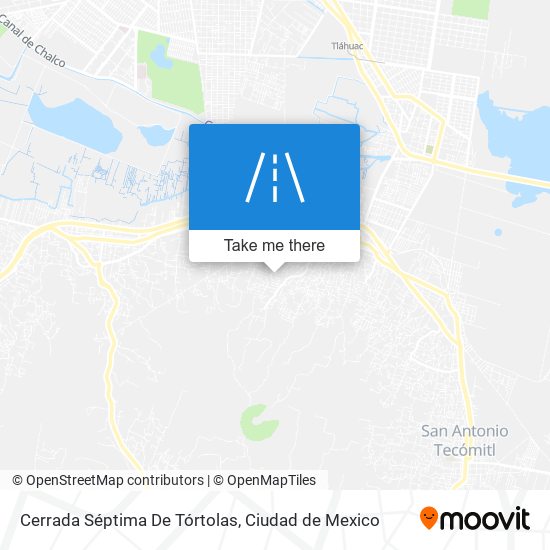 Cerrada Séptima De Tórtolas map