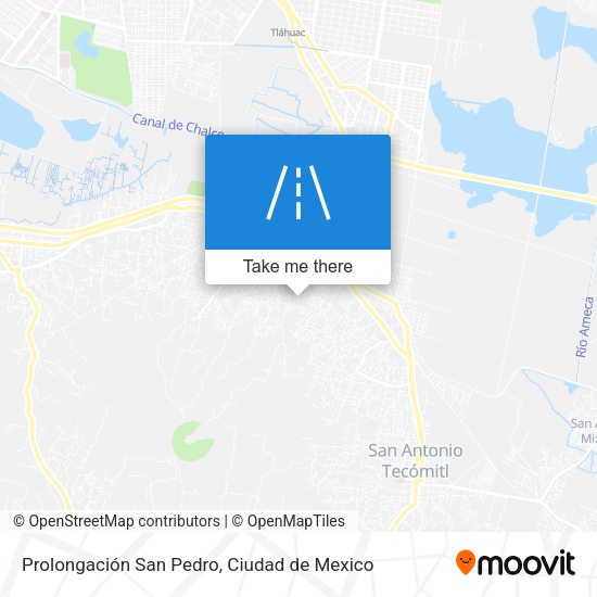 Mapa de Prolongación San Pedro