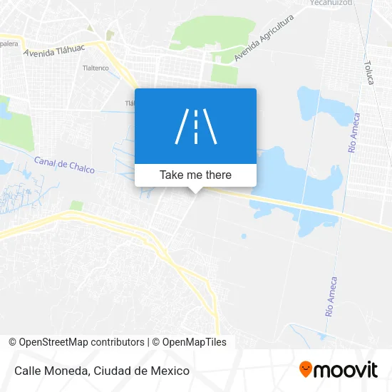 Calle Moneda map