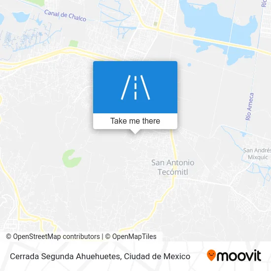 Cerrada Segunda Ahuehuetes map