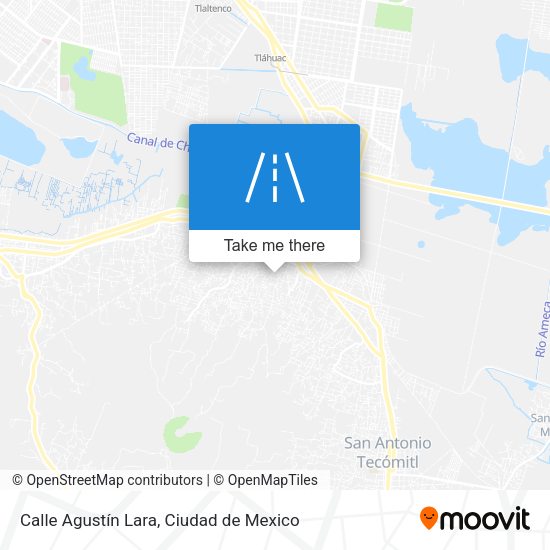 Calle Agustín Lara map