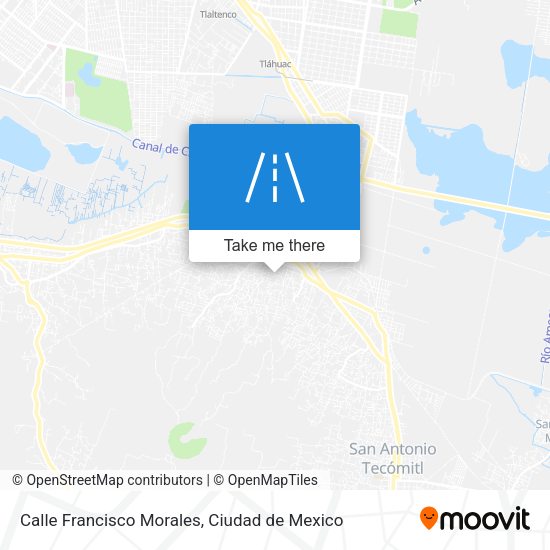 Mapa de Calle Francisco Morales