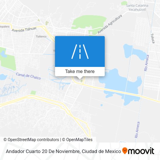 Mapa de Andador Cuarto 20 De Noviembre