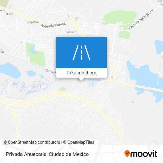 Mapa de Privada Ahuecatla