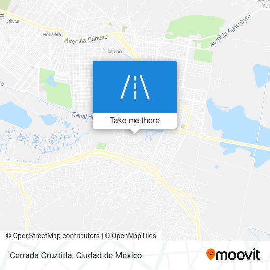 Mapa de Cerrada Cruztitla