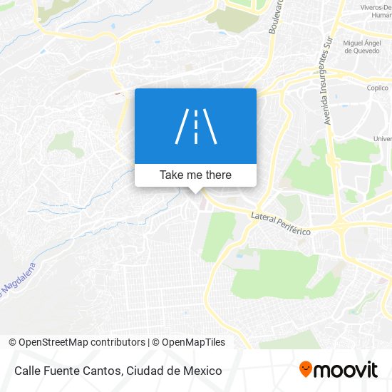 Calle Fuente Cantos map