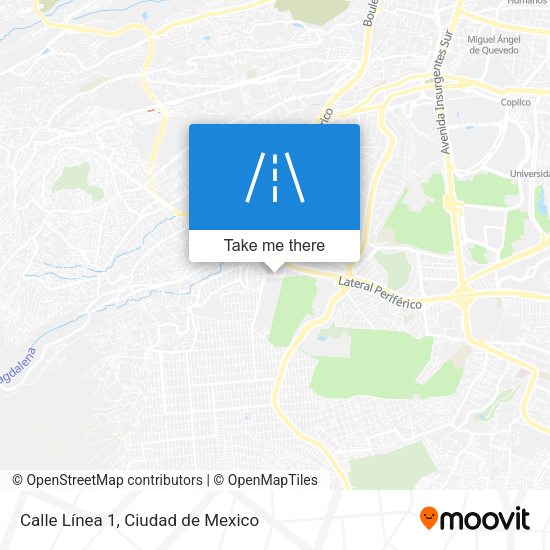 Calle Línea 1 map