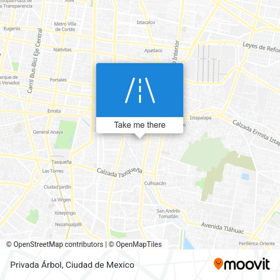 Privada Árbol map