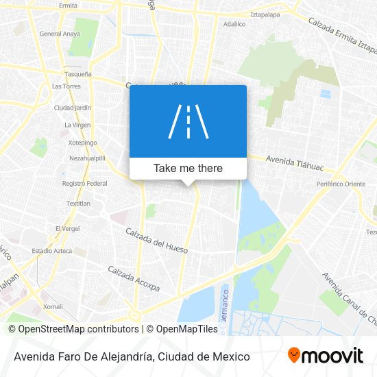 Mapa de Avenida Faro De Alejandría