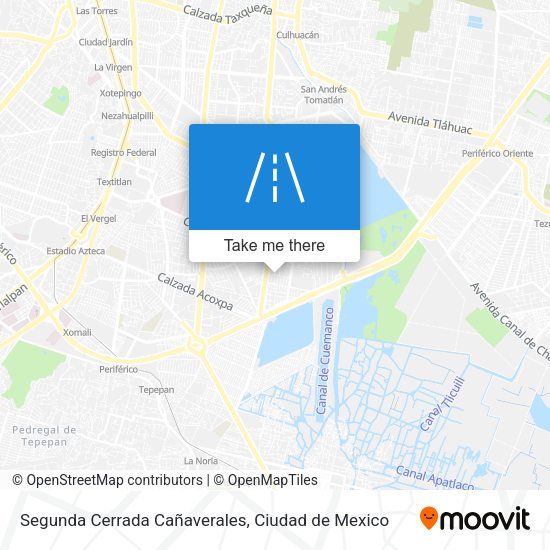 Segunda Cerrada Cañaverales map