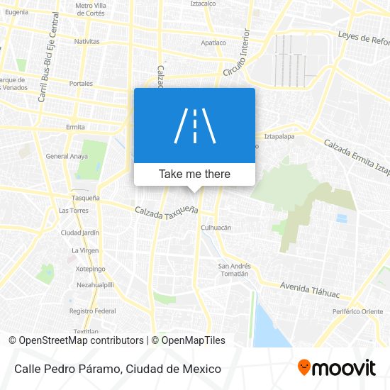 Calle Pedro Páramo map