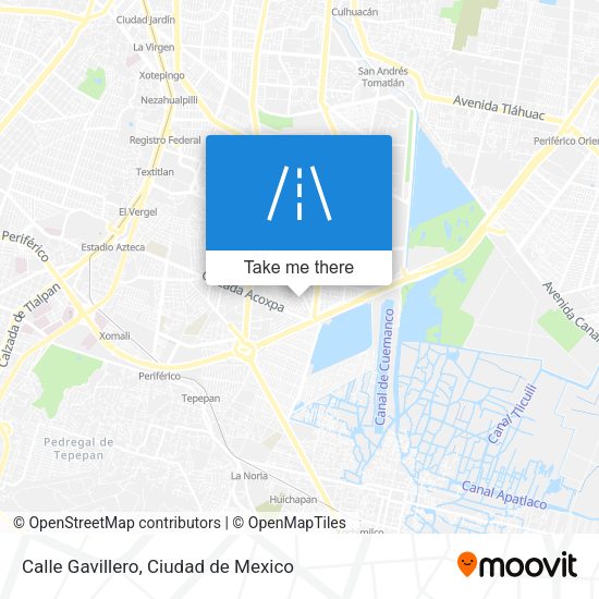 Mapa de Calle Gavillero