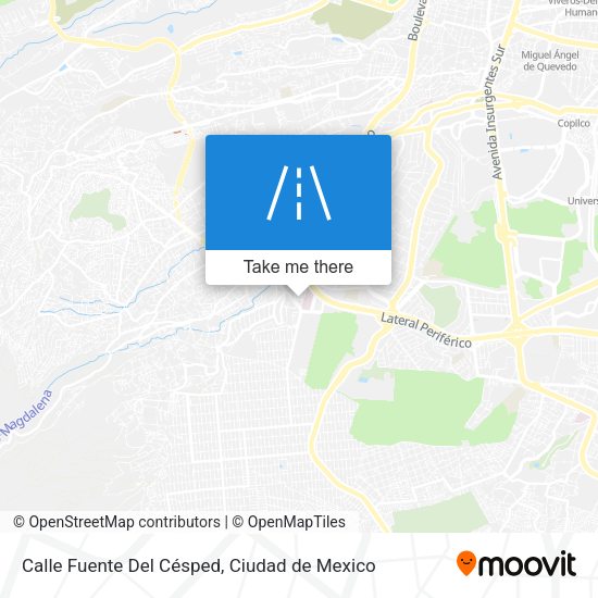 Calle Fuente Del Césped map