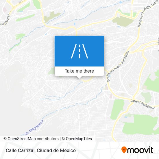Mapa de Calle Carrizal