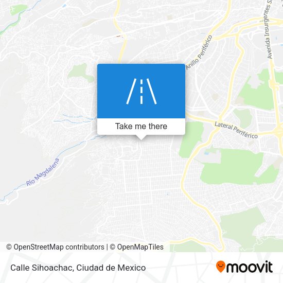 Calle Sihoachac map