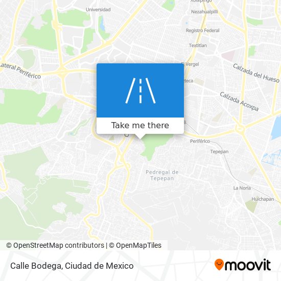 Calle Bodega map