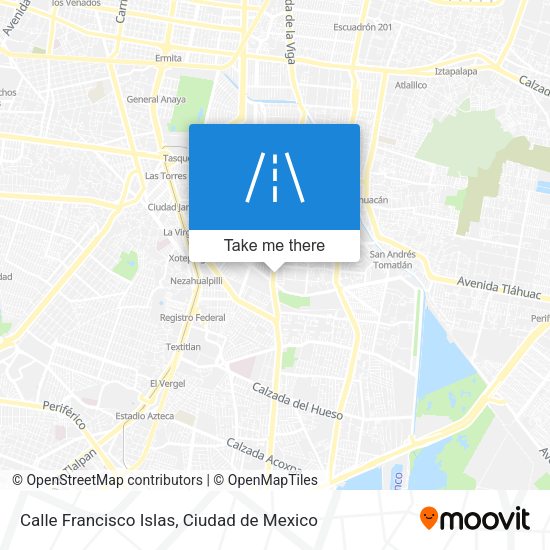 Calle Francisco Islas map