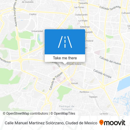 Calle Manuel Martínez Solórzano map