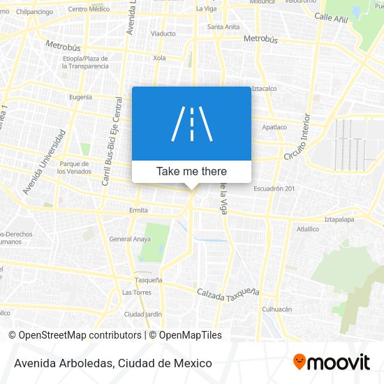Avenida Arboledas map