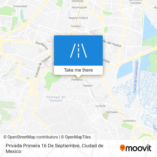 Privada Primera 16 De Septiembre map
