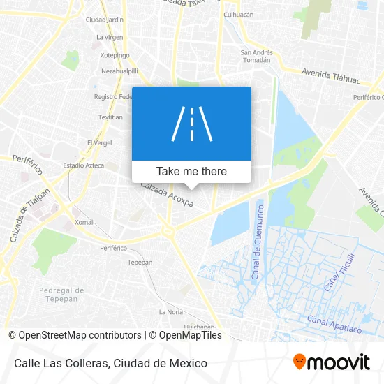 Calle Las Colleras map